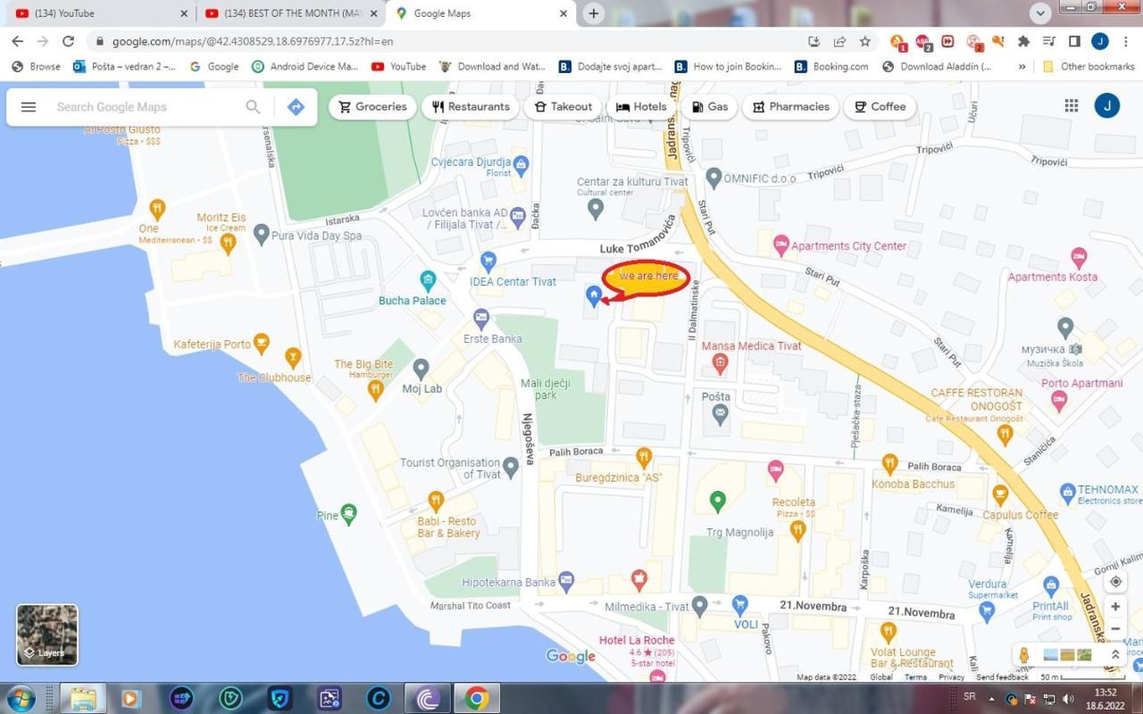 Apartmani Ana Tivat Luaran gambar